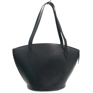 Louis Vuitton Jacques Epi Black Tote Bag Saint Shopping